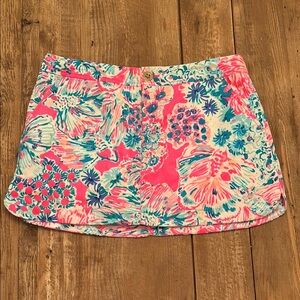 Lily Pulitzer Floral Skort